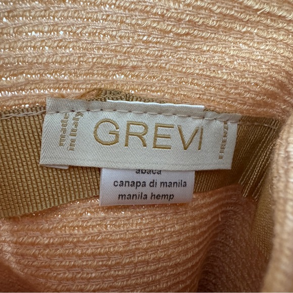 Grevi Wide Brim Sunhat ~ Abaca Manila Hemp Sun Hat Wide Round Brim main image 6